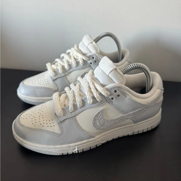 Nike Dunk Low Needlework FJ4553 133 - Picture 4 of 8